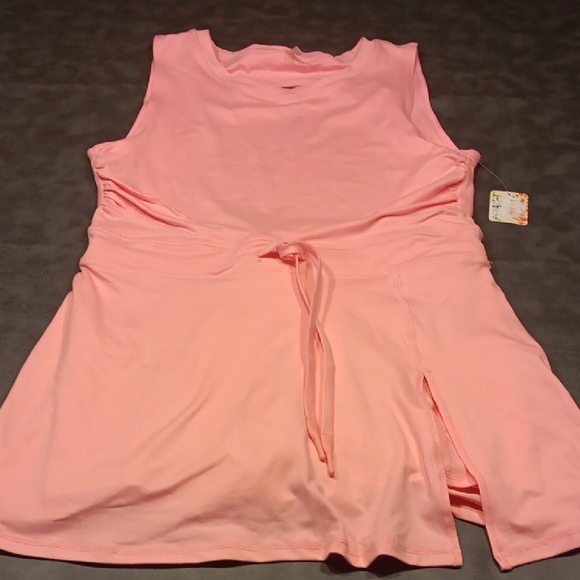 NWT. FP Movement by Free People Pink Easy Does It Dress - Picture 2 of 9